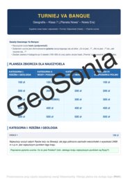 Gra Va Banque geografia klasa 7