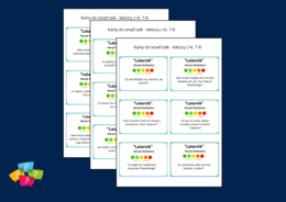 "LATARNIK" – Karty do SMALL TALK – lektury – gra