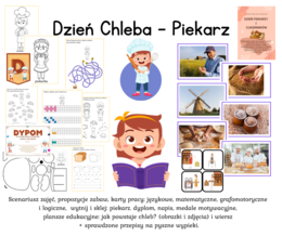 16.10 - Dzień Chleba - Jak powstaje chleb - Zawód Piekarza.