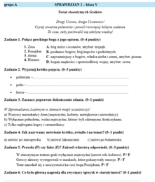 Historia 5: Świat starożytnych Greków