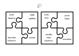 Gatunki literackie - puzzle