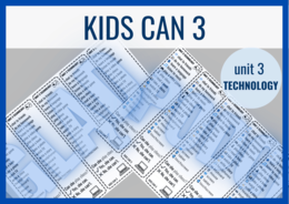 Kids Can 3 unit 3 – zakładki do książki