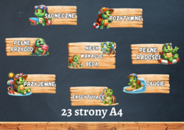 GAZETKA WAKACJE ŻÓŁWIE ŻÓŁWIKI