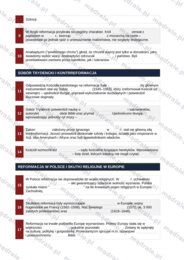 Notatka okienkowa „Reformacja i kontrreformacja” + klucz odpowiedzi