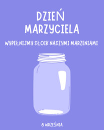 Dzień Marzyciela - słoik