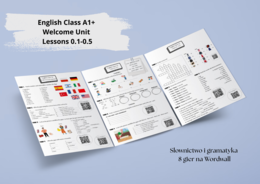 Dodatkowy materiał do podręcznika English Class A1+ Unit 0 - powtórka 4 klasy - wstępne lekcje w 5 klasie