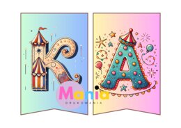 Karnawał/ Bal Karnawałowy - banery i ozdoby sali