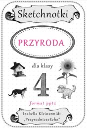 Megazestaw sketchnotek – notatek (51 sztuk) na cały rok szkolny do przyrody w klasie 4.