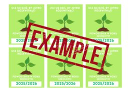 Wklejki do zeszytów / wklejki motywacyjne