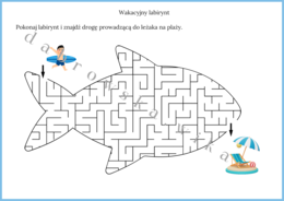 Wakacyjny labirynt