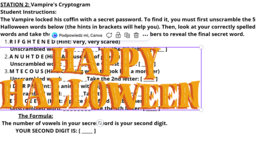 Halloween Escape Room
