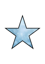 Alfabet zimowy A–Z – dekoracja sali i gazetki | Litery + śnieżynki i gwiazdki