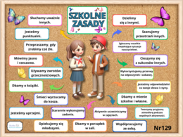 SZKOLNE ZASADY / KLASOWE ZASADY - gazetka