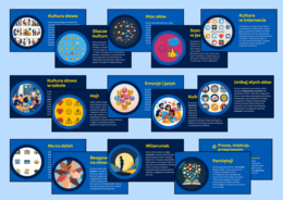 SŁOWA MAJĄ MOC - Prezentacja o kulturze słowa, szacunku i hejcie w języku (17 slajdów)