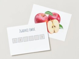 Zgadnij owoc po brakujących literach | Quiz o owocach | 50 pytań