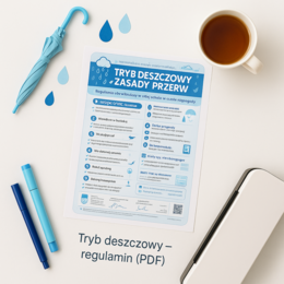 Regulamin „Tryb deszczowy – zasady przerw”