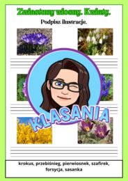 Wiosna- karty pracy klasa 1 (dodatkowe)