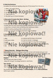 Catching Up Karta Pracy