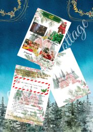 Christmas worksheet B1-B2