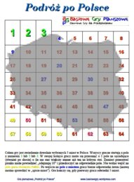 Podróż po Polsce – Gra planszowa
