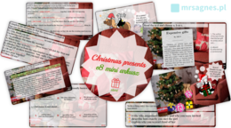 e8 mini arkusz Christmas Presents