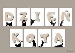 DZIEŃ KOTA - DARMOWA GIRLANDA