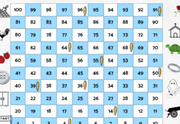 Gra planszowa "By (wy)grać egzamin!" -powtórzenie wiadomości z języka polskiego do E8