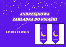 🎉 Zakładka do książki na Andrzejki! 🔮✨