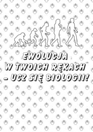 PLAKAT BIOLOGIA XXL - DO DRUKU, KOLOROWANKA