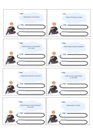 Karty "Kiedy... czuję... potrzebuję". Tus. Rewalidacja.