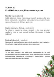 Scenariusza na Jasełka - Raport z Betlejem