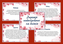 ZWYCZAJE WALENTYNKOWE - WALENTYNKI – gazetka – biblioteka – świetlica – 17 stron – wersja 2