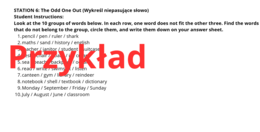 The Mystery of the School Key- stacje dydaktyczne
