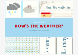 How's the weather? - CLIL klasy 1-3
