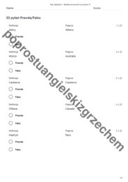 Starland 1 – Module 1 – testy