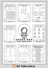 Space Day - Vocabulary (Dzień Kosmosu słownictwo)
