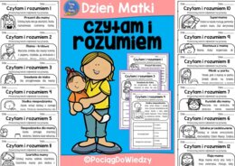 Dzień Matki - czytam i rozumiem