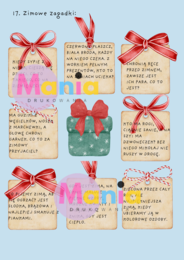 Domowy Kalendarz Adwentowy