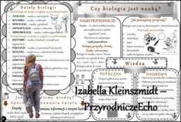 Sketchnotka/notatka/streszczenie/wklejka/ściąga dla ucznia i nauczyciela. Temat „Czy biologia jest nauką?” w pdf. Biologia 5 dział „Poznajemy biologię”. Wykonana na podstawie podręcznika z wydawnictwa WSiP.