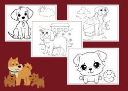 DZIEŃ KUNDELKA – kolorowanka - 20 wersji – biblioteka – świetlica - karta pracy