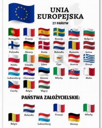 Unia Europejskiej, scenariusz, prezentacja, karty pracy, pomoce do zajęć, gazetka szkolna