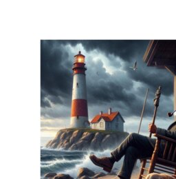 Zadanie i ilustracja AI do "Latarnika" H. Sienkiewicza