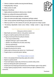 Checklista młodego nauczyciela wychowawcy