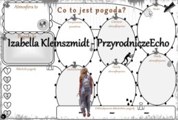 Karta pracy „Co to jest pogoda? wykonana w power point do edycji. Przyroda 4, „Obserwujemy pogodę” na podstawie wydawnictwa WSiP