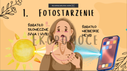 Pomysł na godzinę wychowawczą (prezentacja w Power Point) - Wpływ stylu życia na starzenie się skóry - PREZENTACJA na temat szkodliwości PALENIA, nadużywania ekranów, cukru, etc.