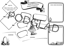 Notatka graficzna - Romantyczność