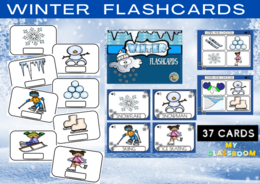 WINTER FLASHCARDS