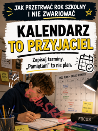 „Jak przetrwać rok szkolny i nie zwariować” – gazetka korytarzowa dla uczniów