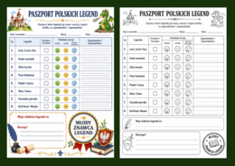 📗 LEGENDY MIESIĄCA - podróże z opowieścią przez cały rok – kompletna innowacja pedagogiczna dla klas I–III