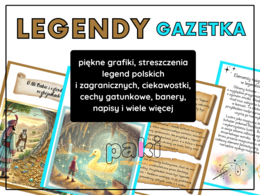 LEGENDY POLSKIE I ZE ŚWIATA // gazetka